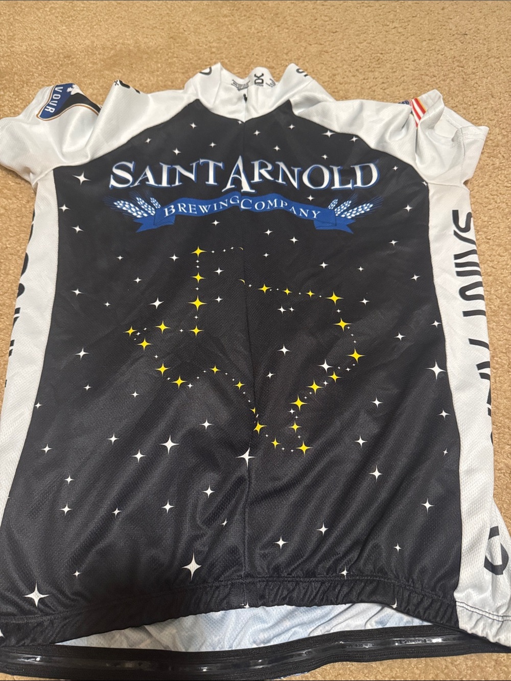Ms 150 Black & White Saint Arnold’s Brewing Company Jersey